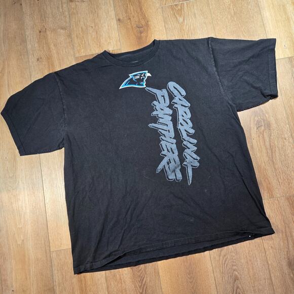 NFL Other - Carolina Panthers T Shirt Mens XXL Black NFL Football Graphic Tee Casual Fan